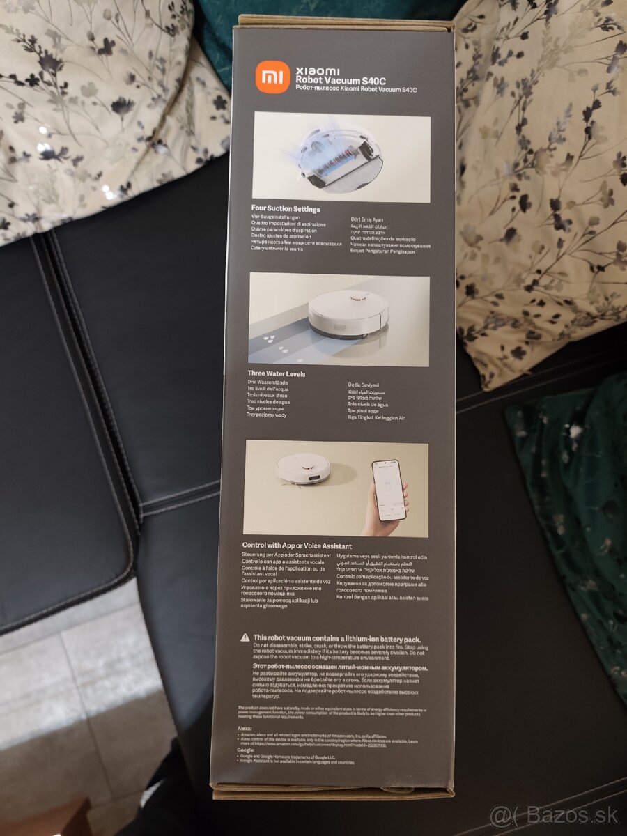 Robotický vysávač Vacuum Xiaomi S40C - 3