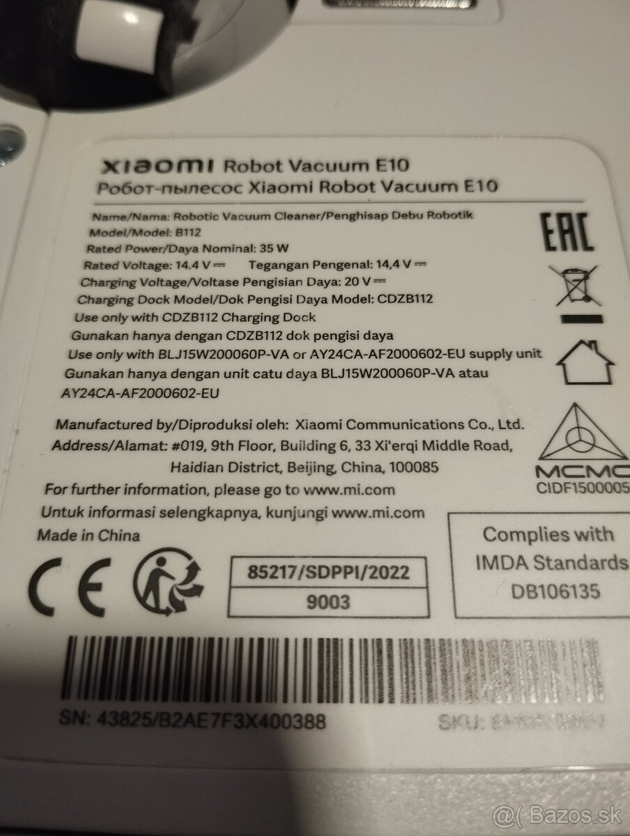 Predam roboticky vysavac Xiaomi - 3