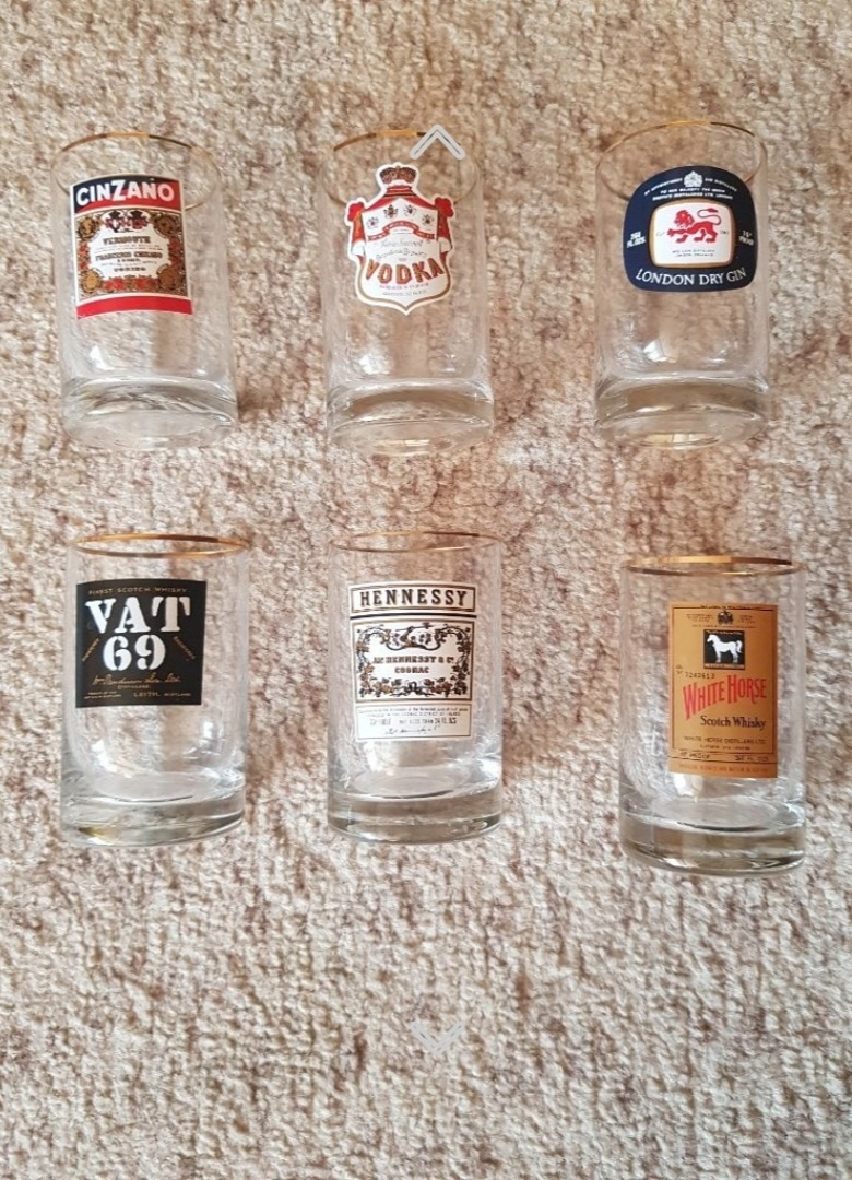 Retro pohare na destilaty - 3