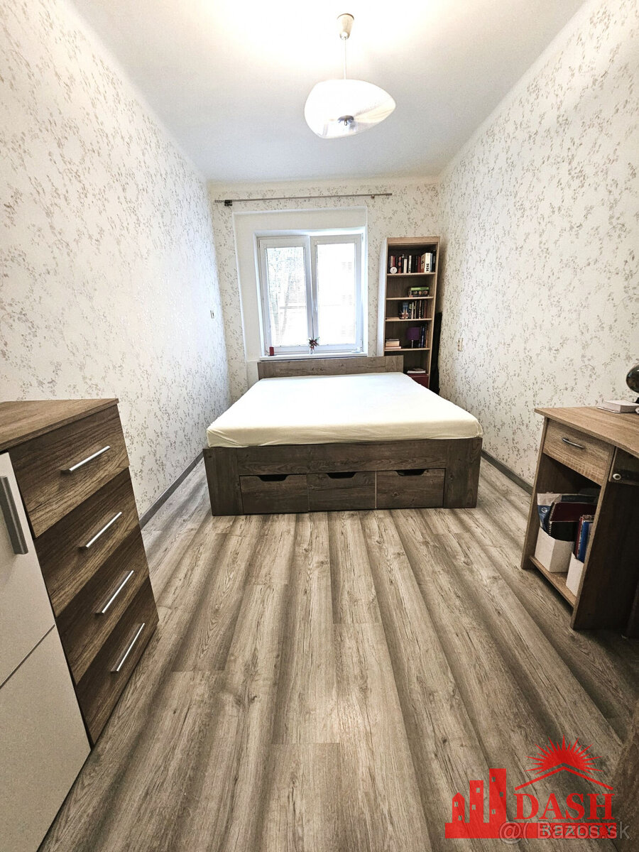 Na predaj 1 izbový byt prerobený na 2 izbový, Trenčín, ul. 2 - 3