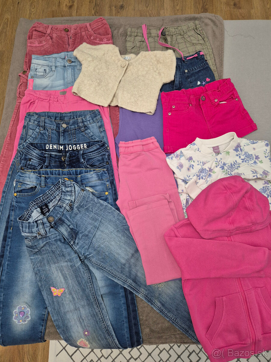 balik oblecenia dievca 122/128 vel. - 3