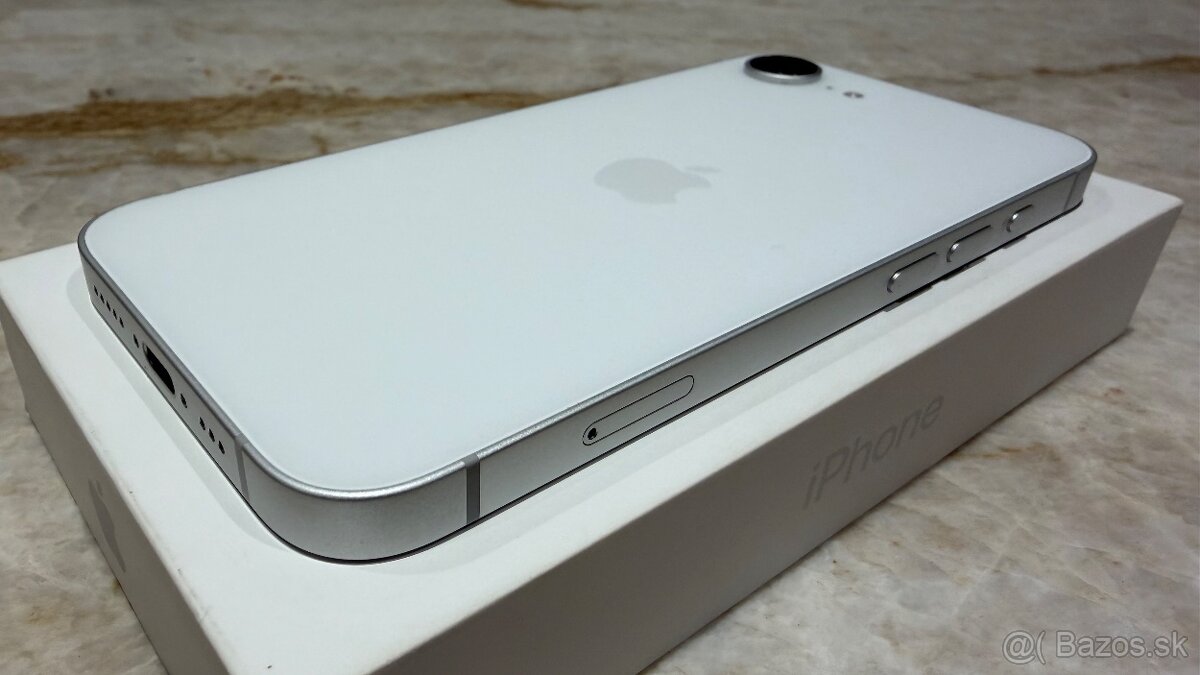 Predám iPhone 16e White 128 GB, 100% stav, v záruke - 3
