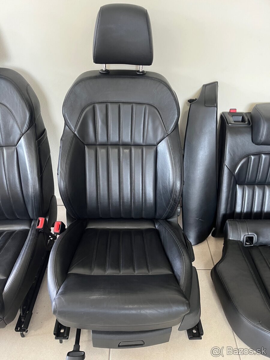 Celokožené sedačky škoda superb 3 - 3