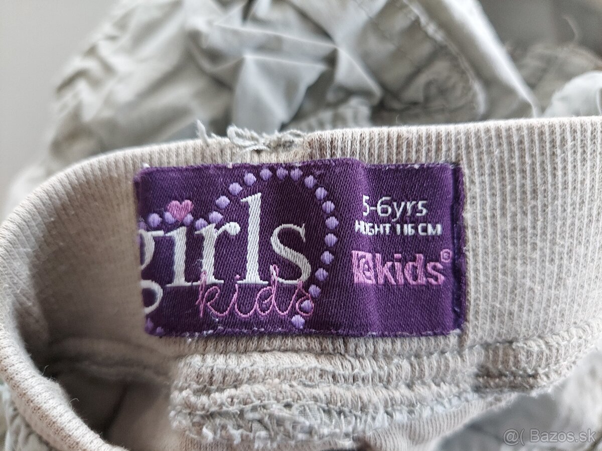 dievčenské nohavice (116 cm) - 3