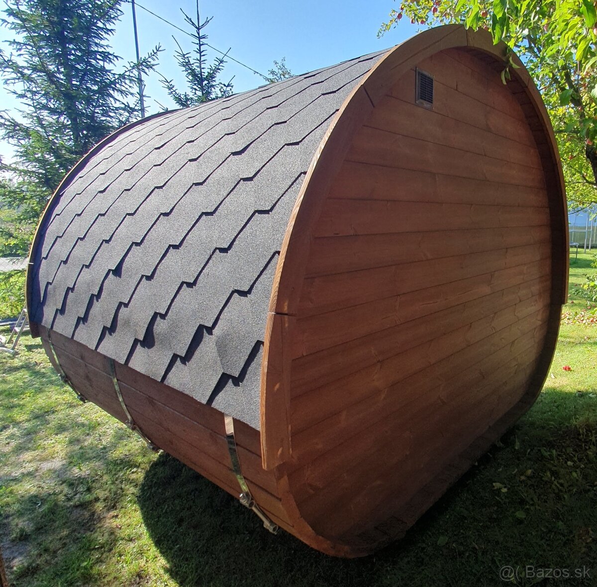 Sauna ŠMOLKO - termodrevo (odber ihneď) - 3