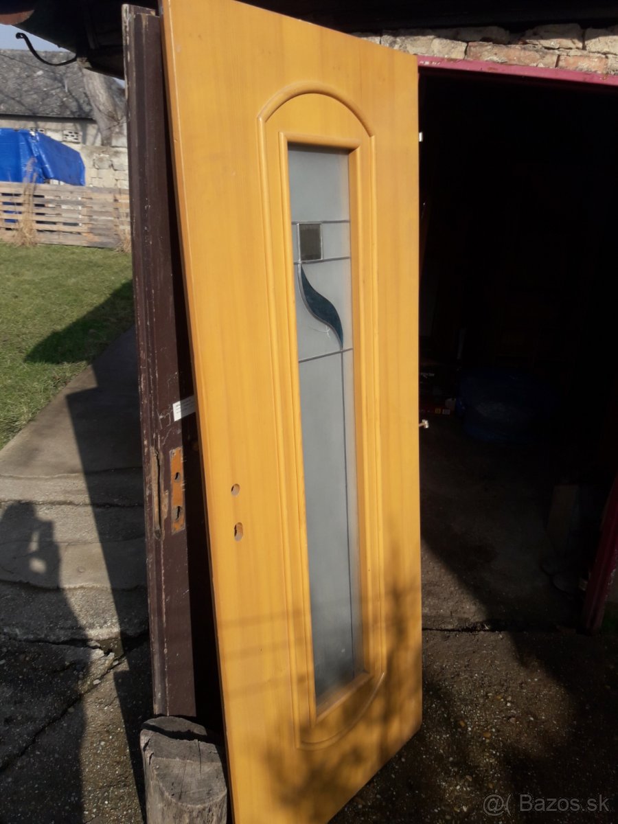 DREVENÉ DVERE BEZ ZÁRUBNE - - 3