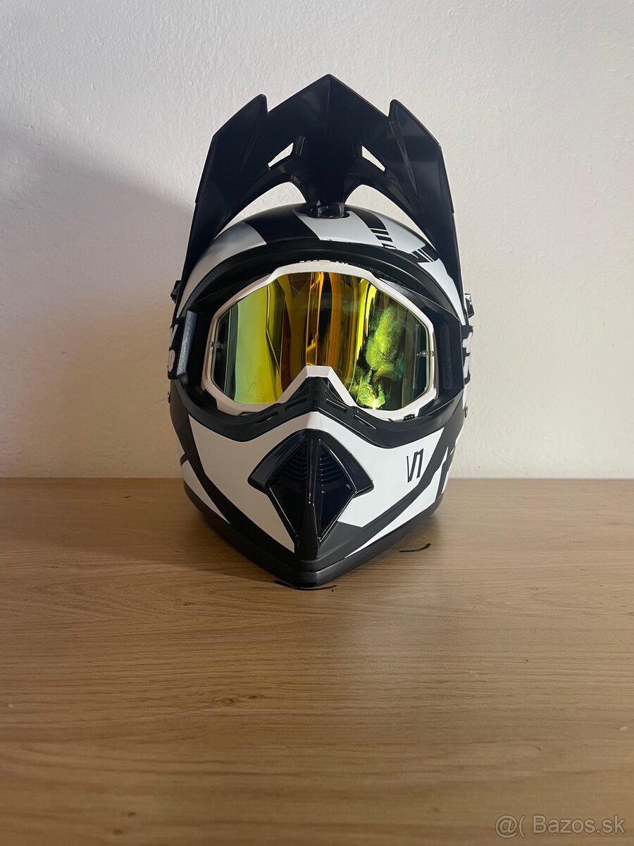 ,Motocross prilba, - 3
