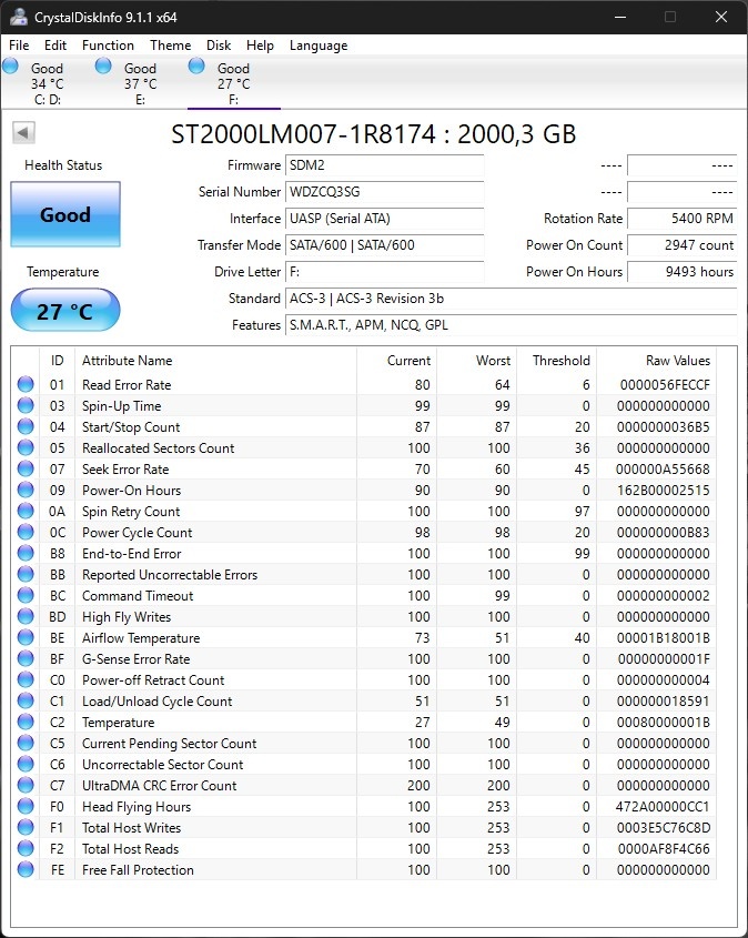 2TB externý disk - 3