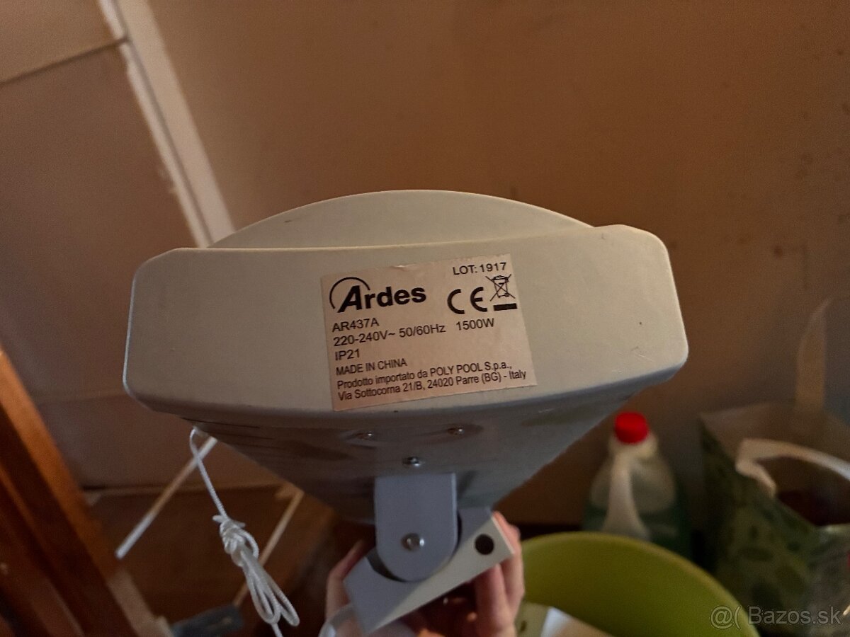 Nástenný ohrievač Ardes - 3