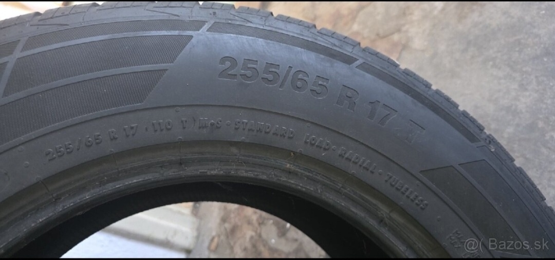 2x letna pneu continental 255/65 r17 - 3