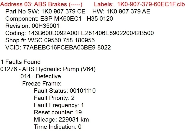 Ponúkam riešenie problému ABS 1K0907379AD/1K0907379AE a iné - 3