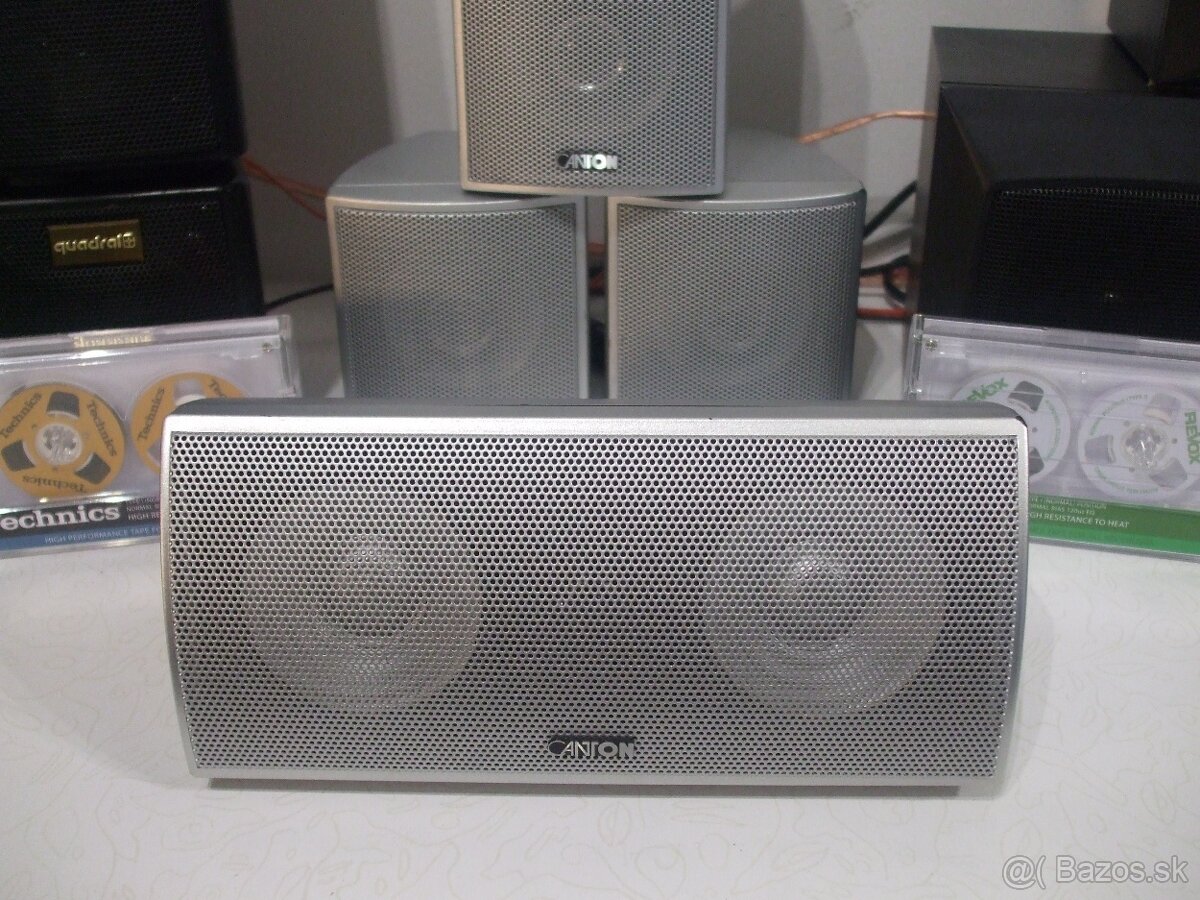 HiFi SATELITNE repro MAGNAT, CANTON, QUADRAL 2-PASMOVE, AB10 - 3