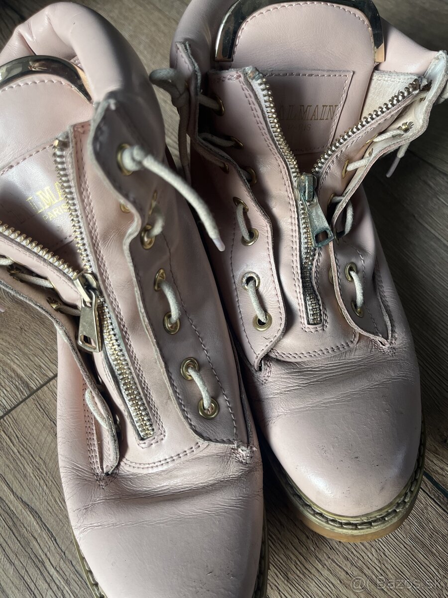 Nosene damske staroruzove polcizmicky, zn. Balmain - 3