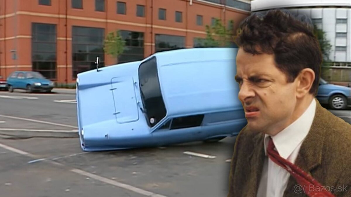 Autodráha Scaletrix Mr. Bean Reliant Ford Mustang Focus - 3