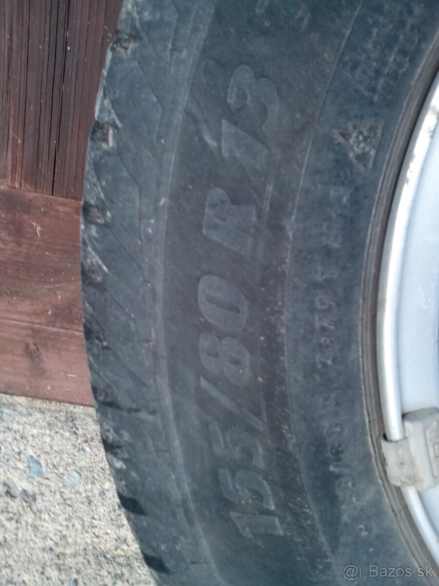 Hliníkové disky +pneumatiky - 3