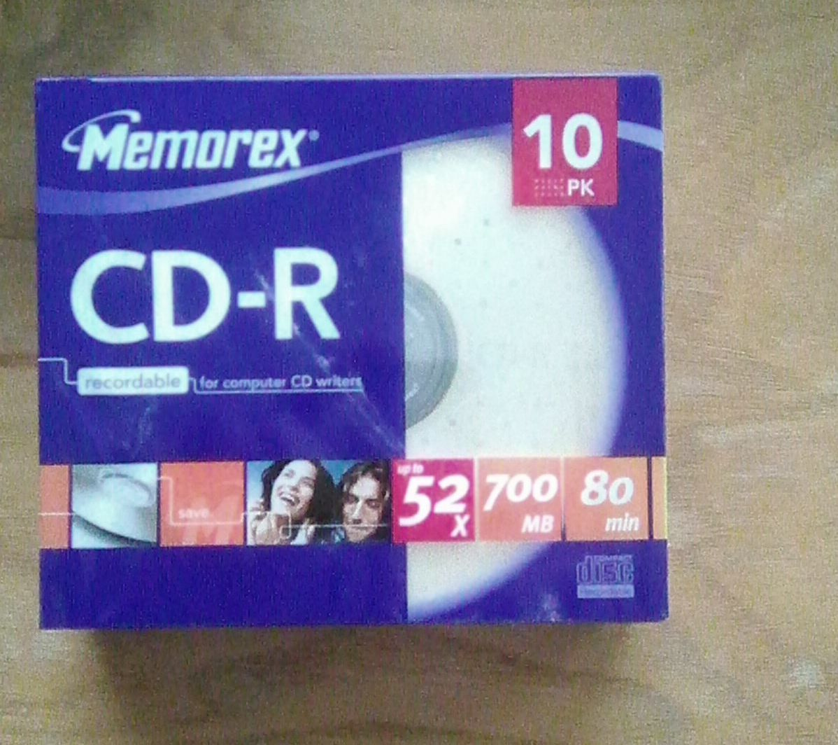 CD- R značky Memorex - 3