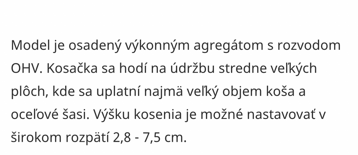 Benzínová kosacka bez pohonu - 3