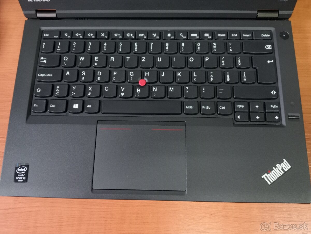 Lenovo Thinkpad T440p + Intel core i5 + 8gb ram + Windows 7 - 3