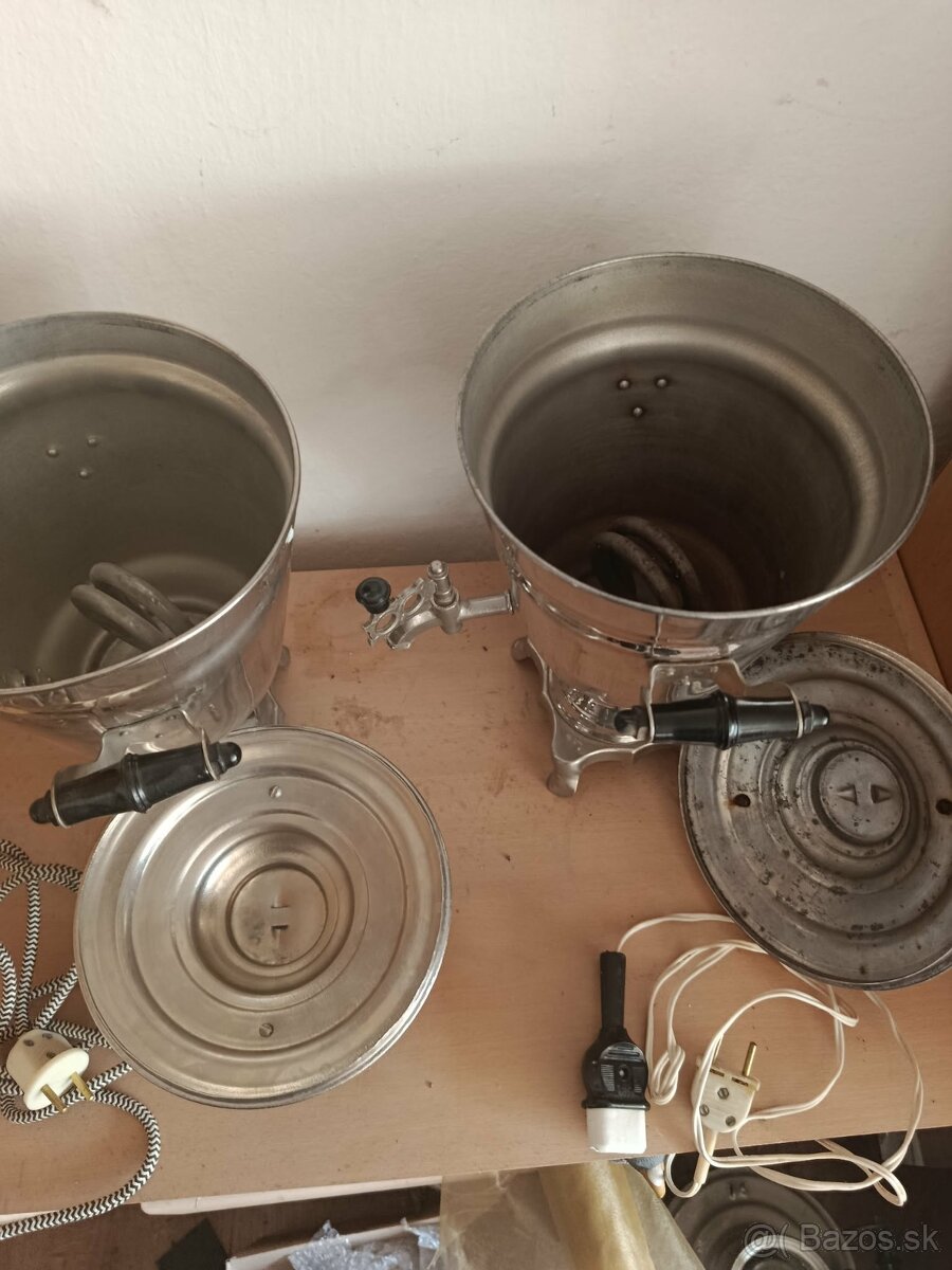 samovary-dva kusy len 30,-eur - 3