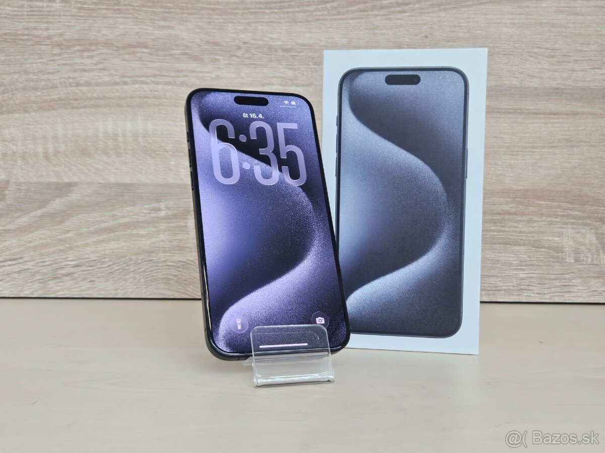 Apple iPhone 15 Pro Max 256GB | Blue Titanium - 3