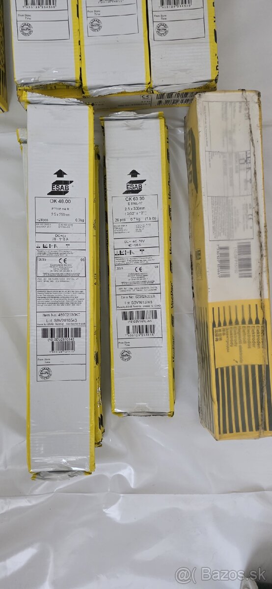 Zváracie elektródy ESAB / Böhler / EWM - 3