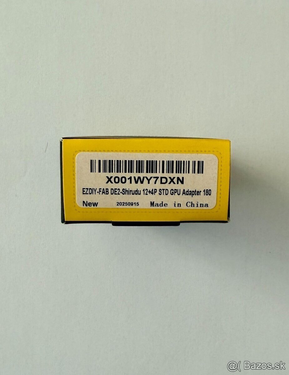 Predám nový EZDIY-FAB PCIe 5.1 600W 12V-2x6 GPU 180° Adapter - 3