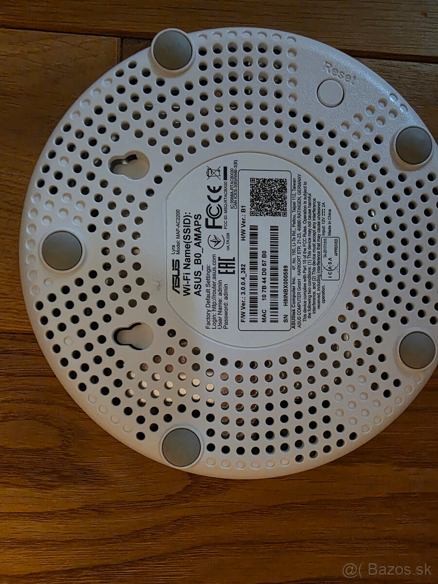 Predám zosilovač WiFi Asus Lyra AC2200 - 3
