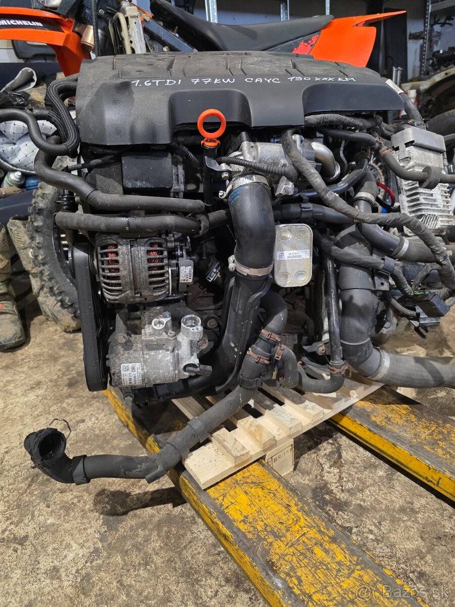 Motor 1.6tdi 77kw CAY - 3
