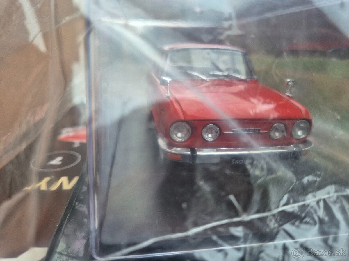 Predám kovový model Škoda 110 LS 1971 M1:24 - 3
