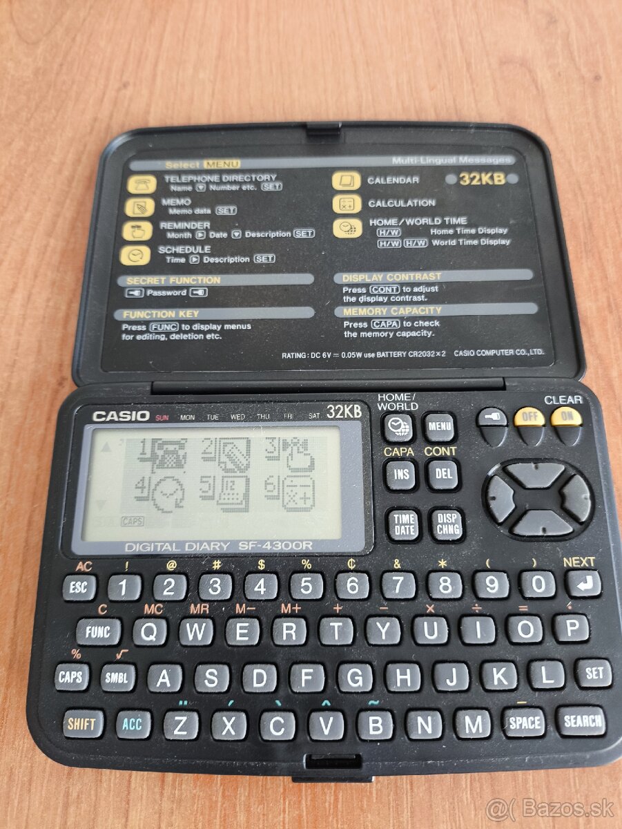 Casio diar - 3
