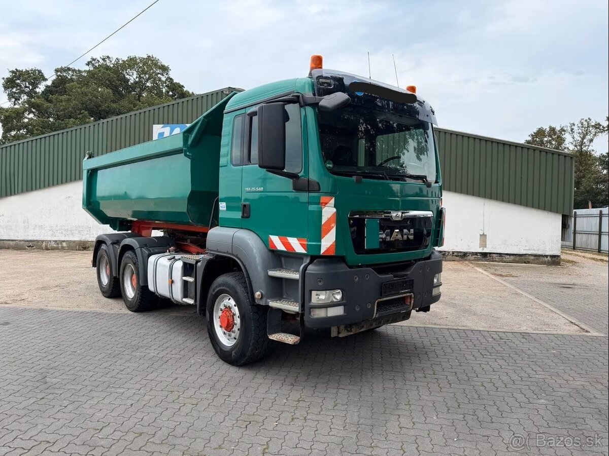 MAN 26.540 TGS 6x6 , sklápač - 3