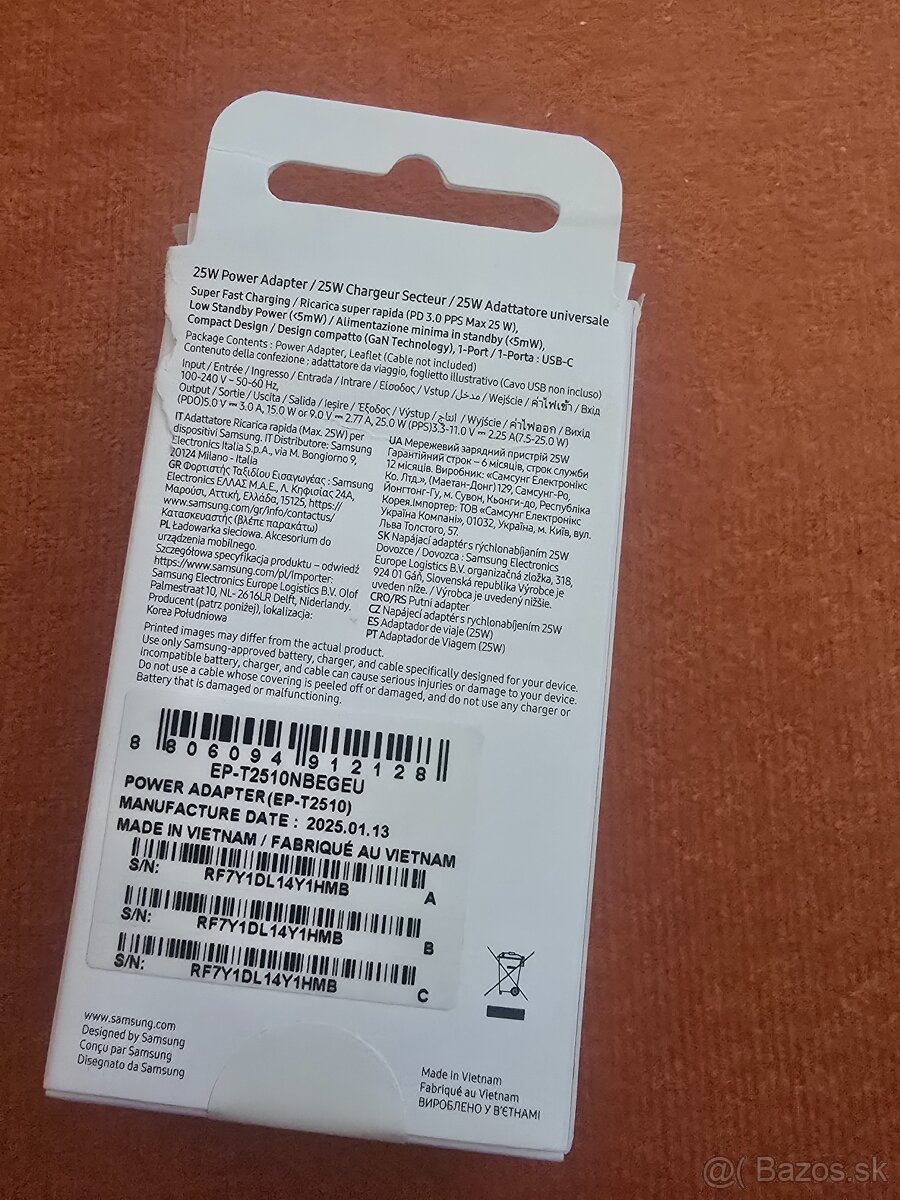 Samsung galaxy Rychlonabijacka nová‼️‼️‼️ Adapter - 3