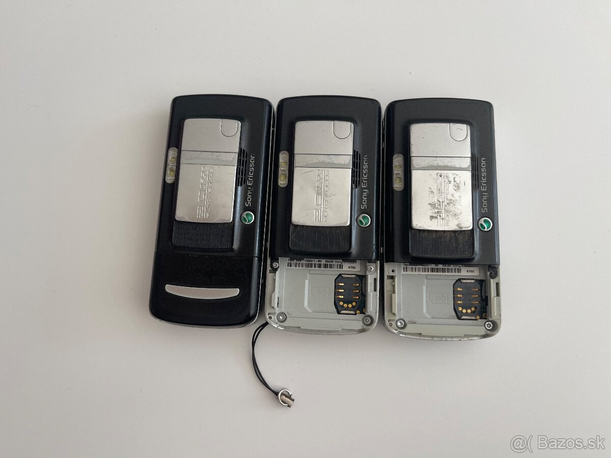 3x Sony Ericsson K750i - 3