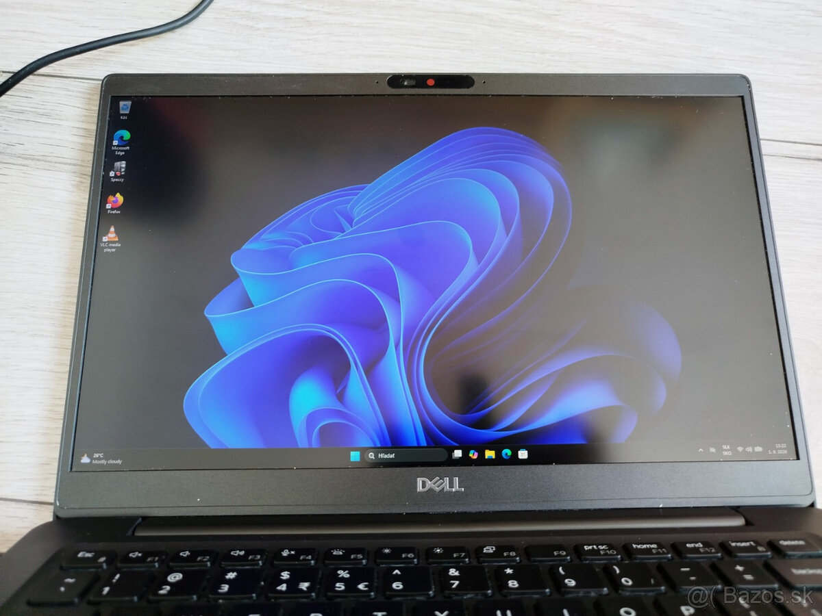 notebook Dell 7300 - Core i5-8365U, 8GB, 256GB SSD, W11 - 3