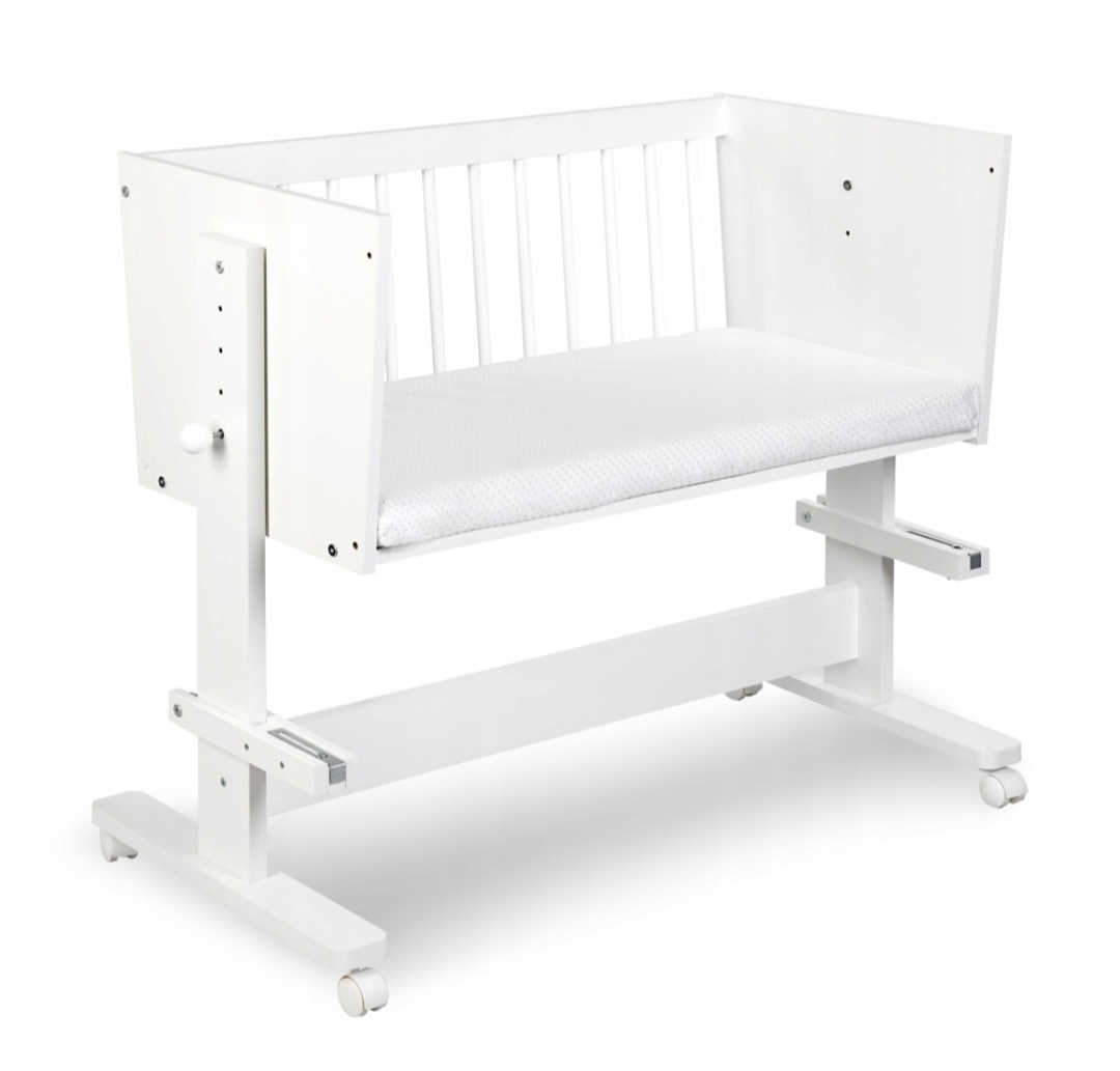 Postieľka kolíska 90x40 s kvalitným matracom ako nová - 3