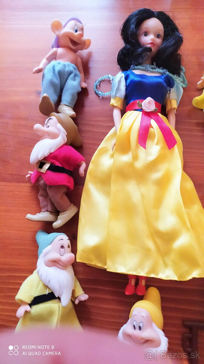 Retro hračky Snehulienka a sedem trpaslíkov - 3