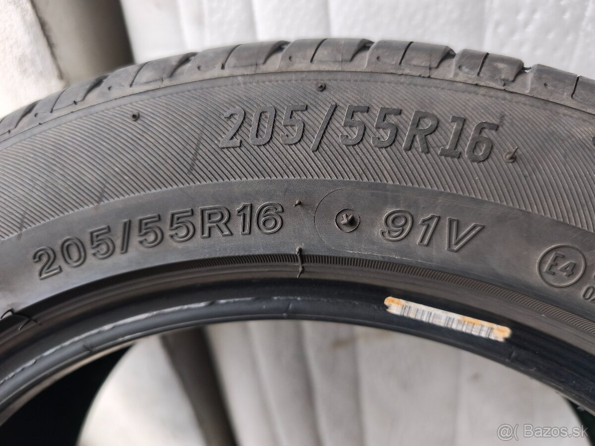 205/55 r16 letné pneumatiky 7-7,5mm - 3
