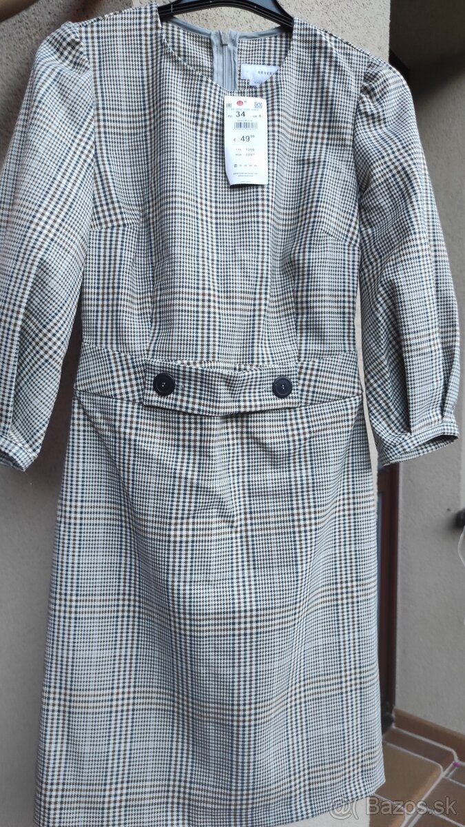 nové šaty reserved 34 XS - 3