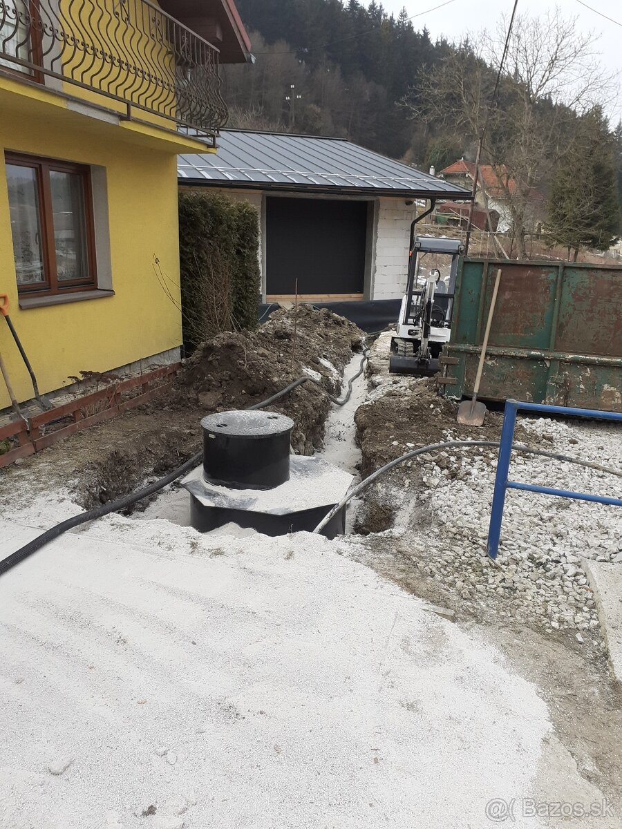 Vykopove a zemne prace, bager - 3