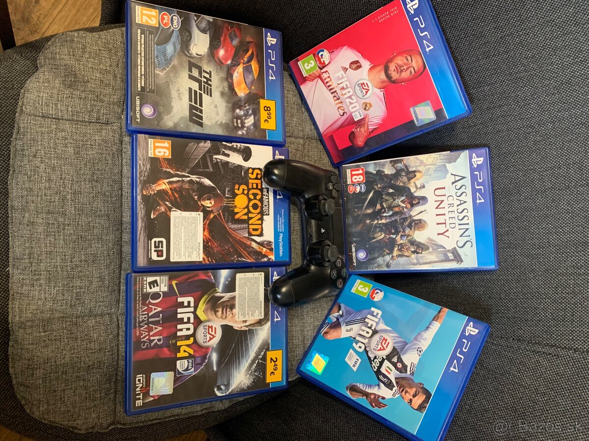 Playstation 4 Slim White 500GB - 3