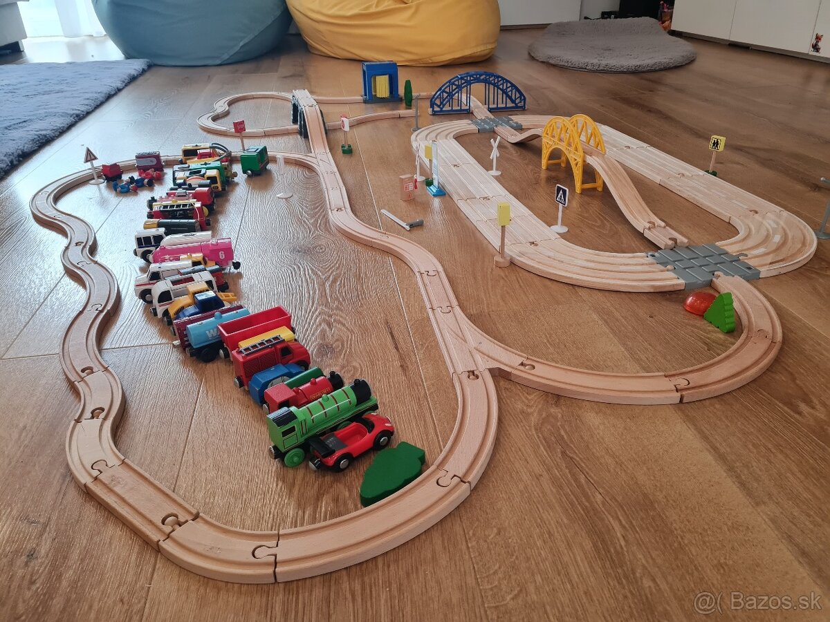 Drevená vláčiková dráha - 3