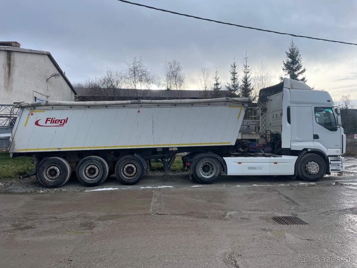 Renault premium 460 dxi eev + náves fliegl - 3