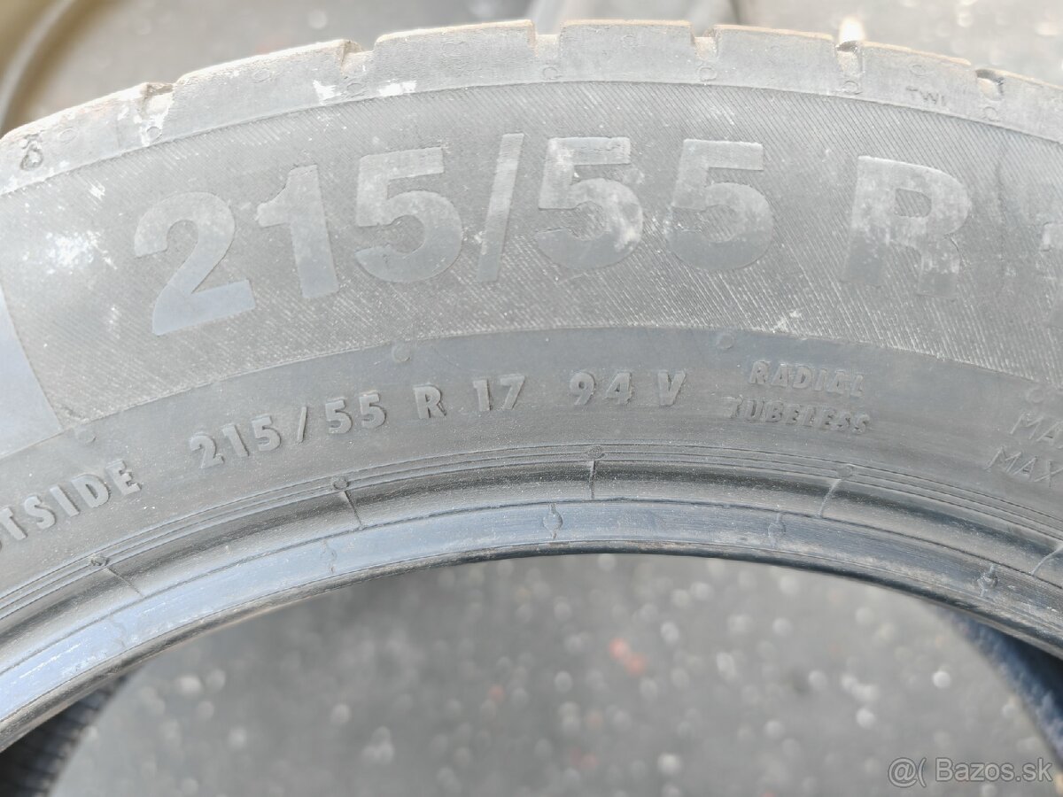 Letné pneumatiky Continental 215/55 r17 - 3