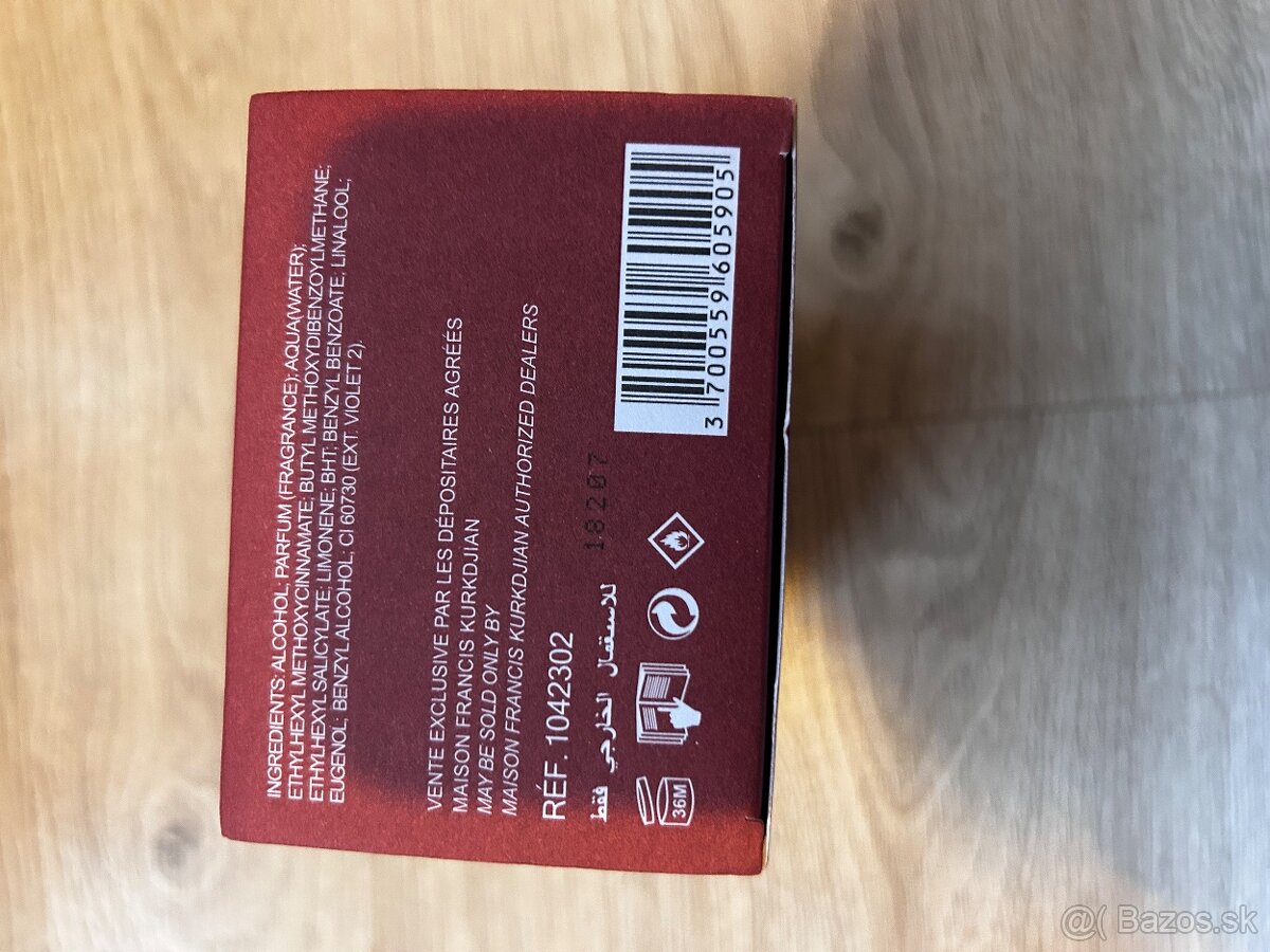 Bacarrat rouge 540 - 3