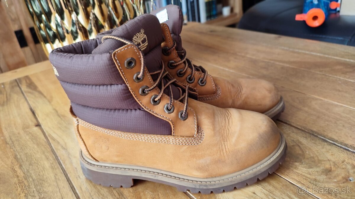 Kožené timberland vel.33 - 3