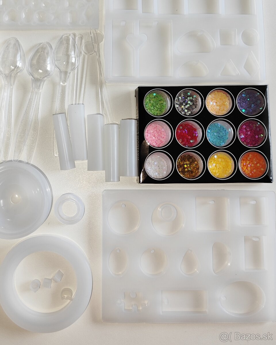 Sada na výrobu šperkov zo živice, nové, zabalené - 3