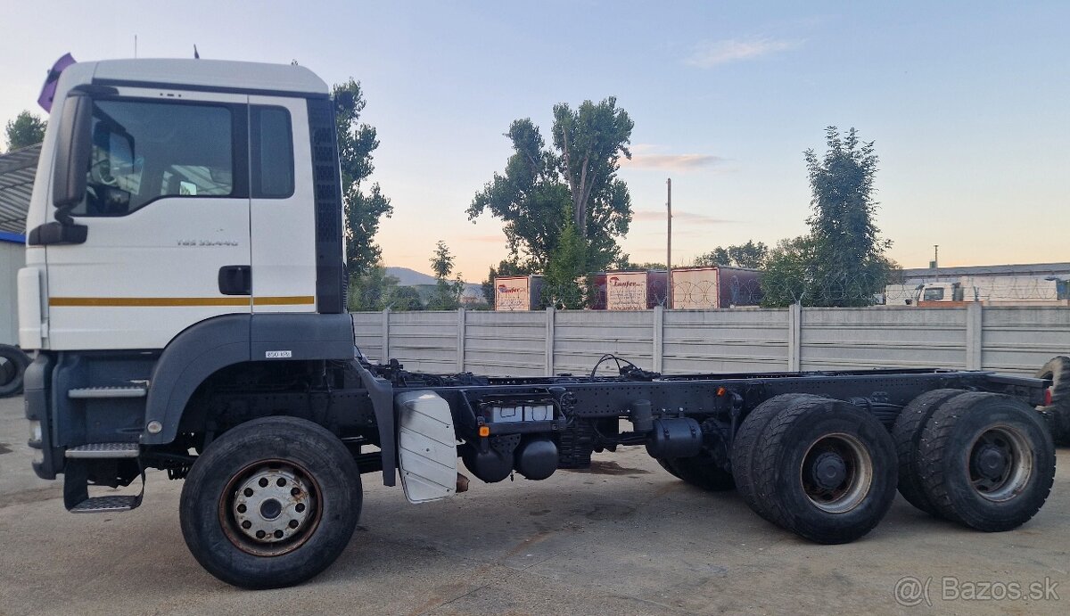 MAN 440 TGS 6x6, E4 ťahač a sklápač - 3