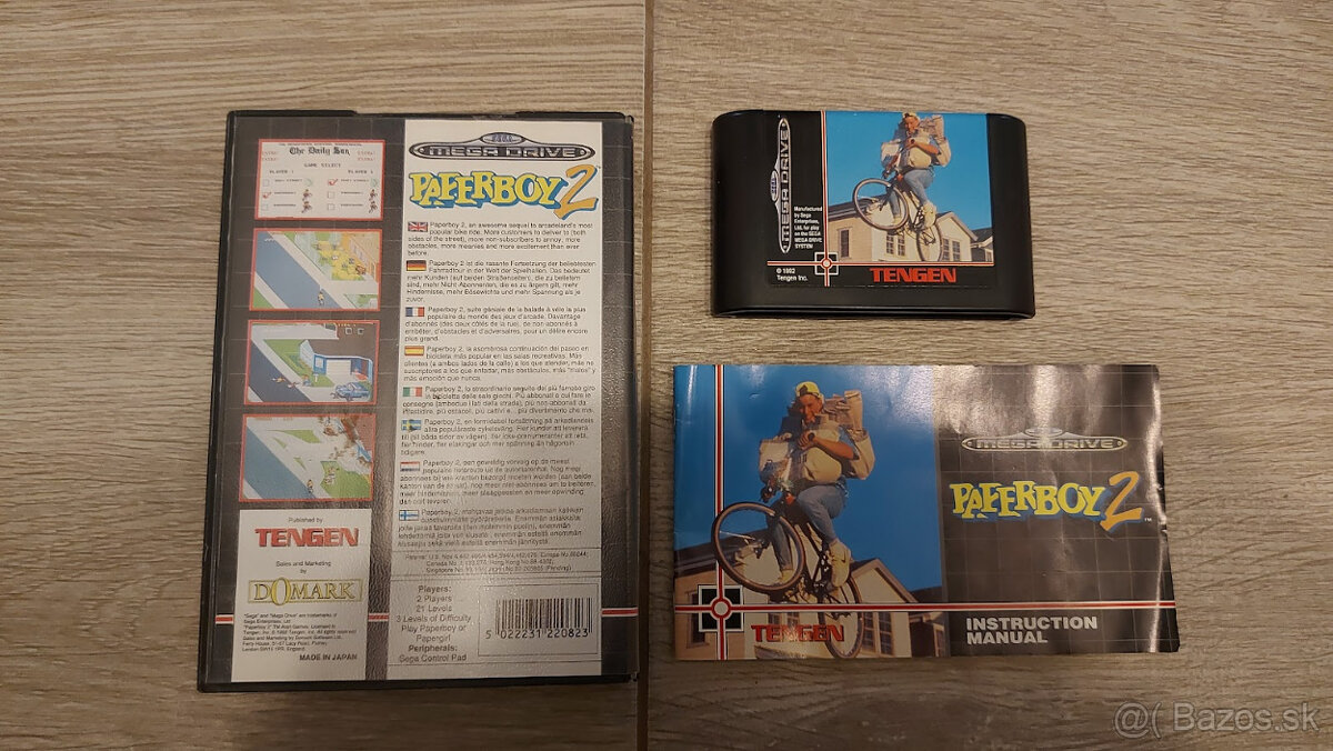 SEGA Mega Drive ,,Paperboy 2,, - 3