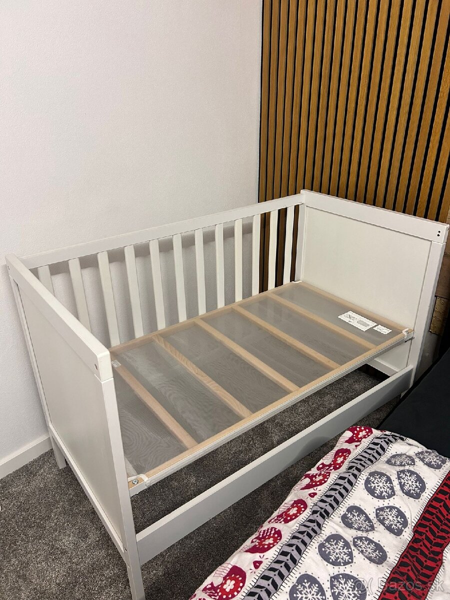 IKEA SUNDVIK Detská posteľ, biela, 60x120 cm - 3