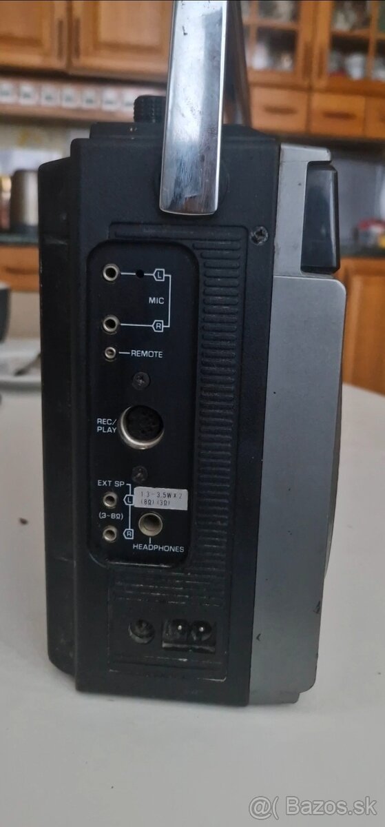 National Panasonic kazetový radiomagnetofón 1977 - 3